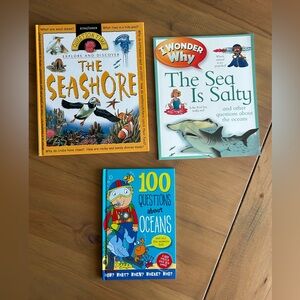 Children's Ocean Exploration Book Set